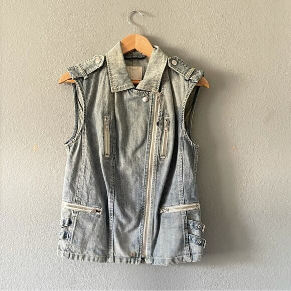 Rebecca Taylor Denim Vest - Picture 3 of 7